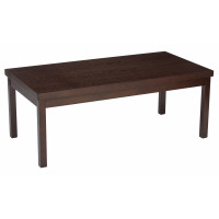 OSP Home Furnishings MST12 Main Street Coffee Table in Espresso